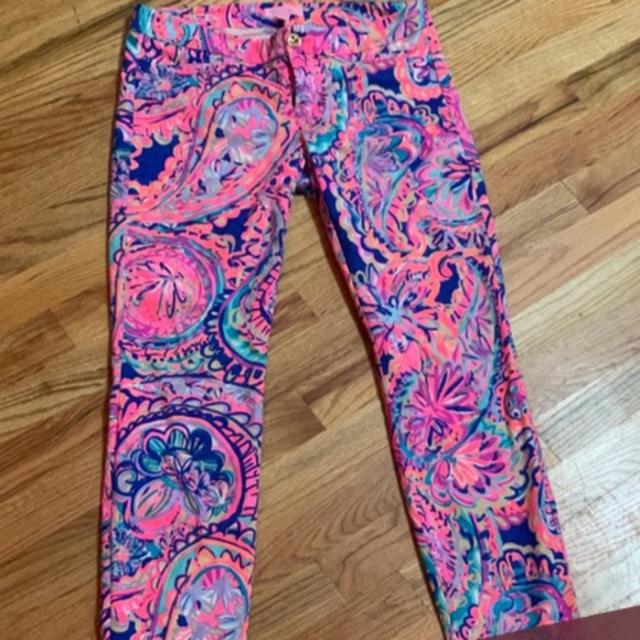 Lilly Pulitzer Pants Drop Me a Lime - Picture 3 of 4